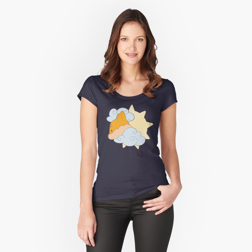 Item preview, Fitted Scoop T-Shirt designed and sold by Sandramartins.