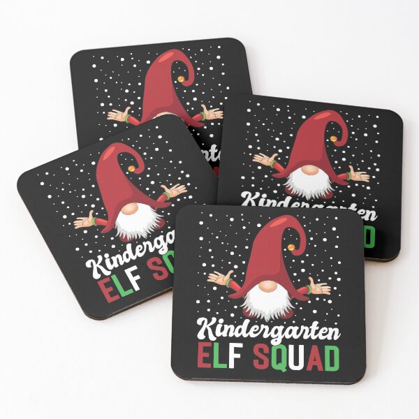 Item preview, Kindergarten Elf Squad Funny Christmas Teacher Gnome designed and sold by GravitiTees.