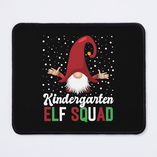 Item preview, Kindergarten Elf Squad Funny Christmas Teacher Gnome designed and sold by GravitiTees.