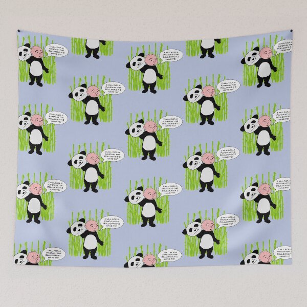 Item preview, I will kick a Panda in the Bollocks - Karl Pilkington designed and sold by ApparelLogo.