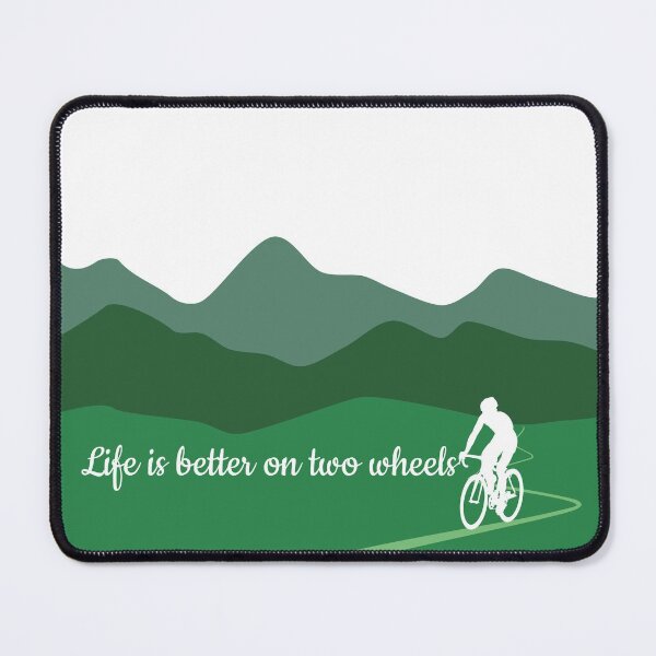 Item preview, Life is better on two wheels  designed and sold by cycleexplorers.