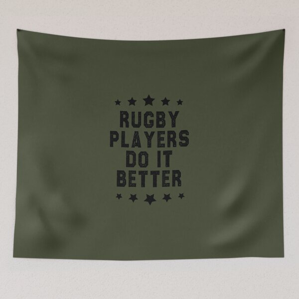 Item preview, funny american football Rugby Players Do It Better gift sarcastic offended saying Birthday Meme Girlfriend boyfriend designed and sold by joygift369.
