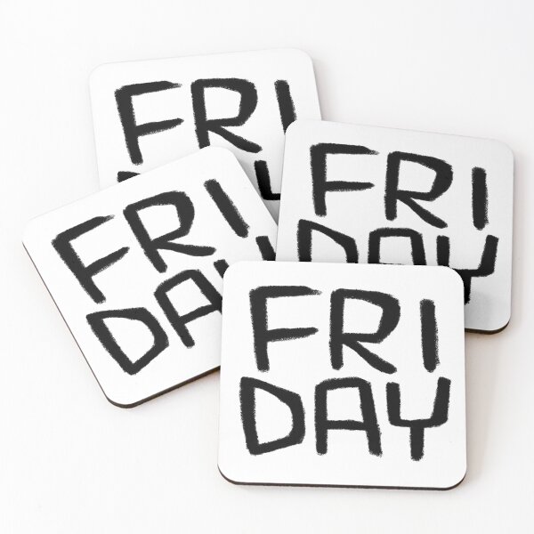 Item preview, Friday Mood, Fri Day, Days of The Week: Friday designed and sold by badlydrawnbabe.