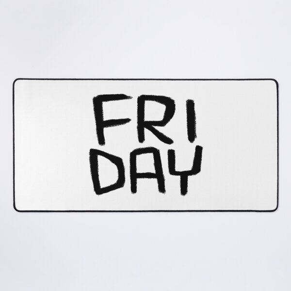 Item preview, Friday Mood, Fri Day, Days of The Week: Friday designed and sold by badlydrawnbabe.