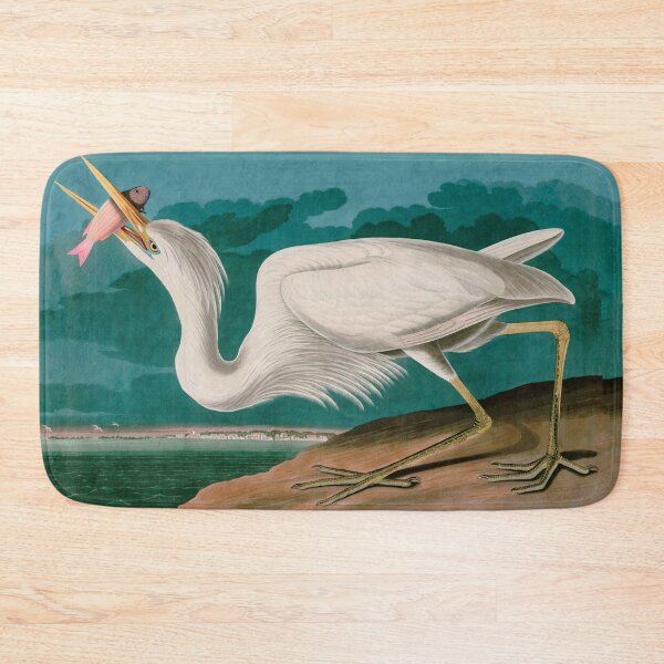 Item preview, Great White Heron Birds of America Audubon Illustration Bird Lovers Gift designed and sold by VintageArchive.