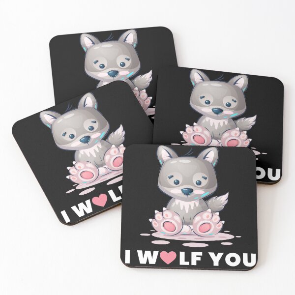 Item preview, I Wolf You (White) - Netflix designed and sold by amourdesigns.