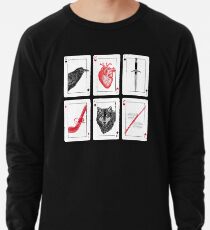 Sechs von Krähen - Rot Leichtes Sweatshirt