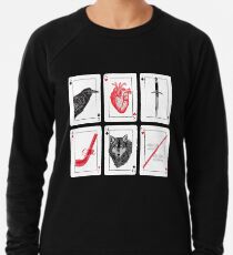 Sudadera ligera Seis de Cuervos - Rojo