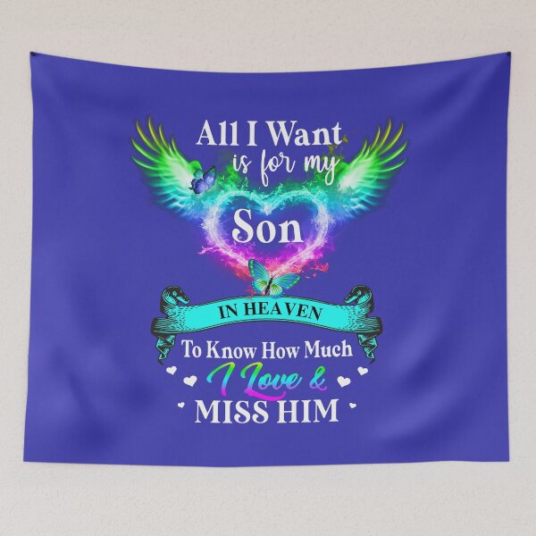 Item preview, All Is For My Son In Heaven designed and sold by Linenist.