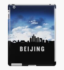 Beijing China Skyline Cityscape at Nightfall iPad Case/Skin