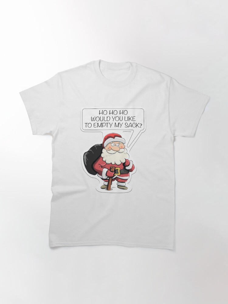 Thumbnail 3 of 7, Classic T-Shirt, Empty Santa's Sack designed and sold by NBHannah.