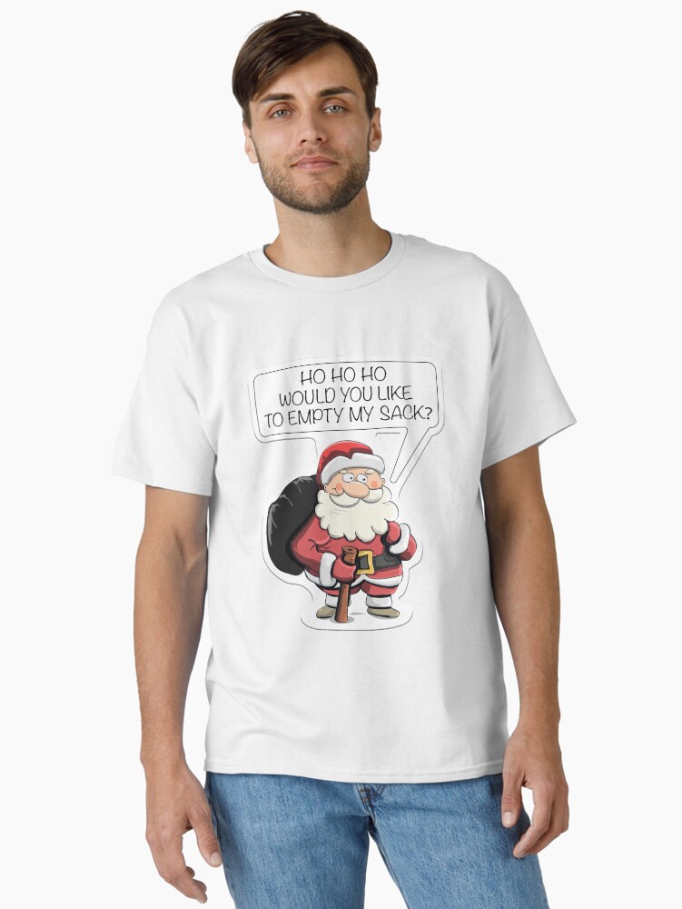 Thumbnail 2 of 7, Classic T-Shirt, Empty Santa's Sack designed and sold by NBHannah.