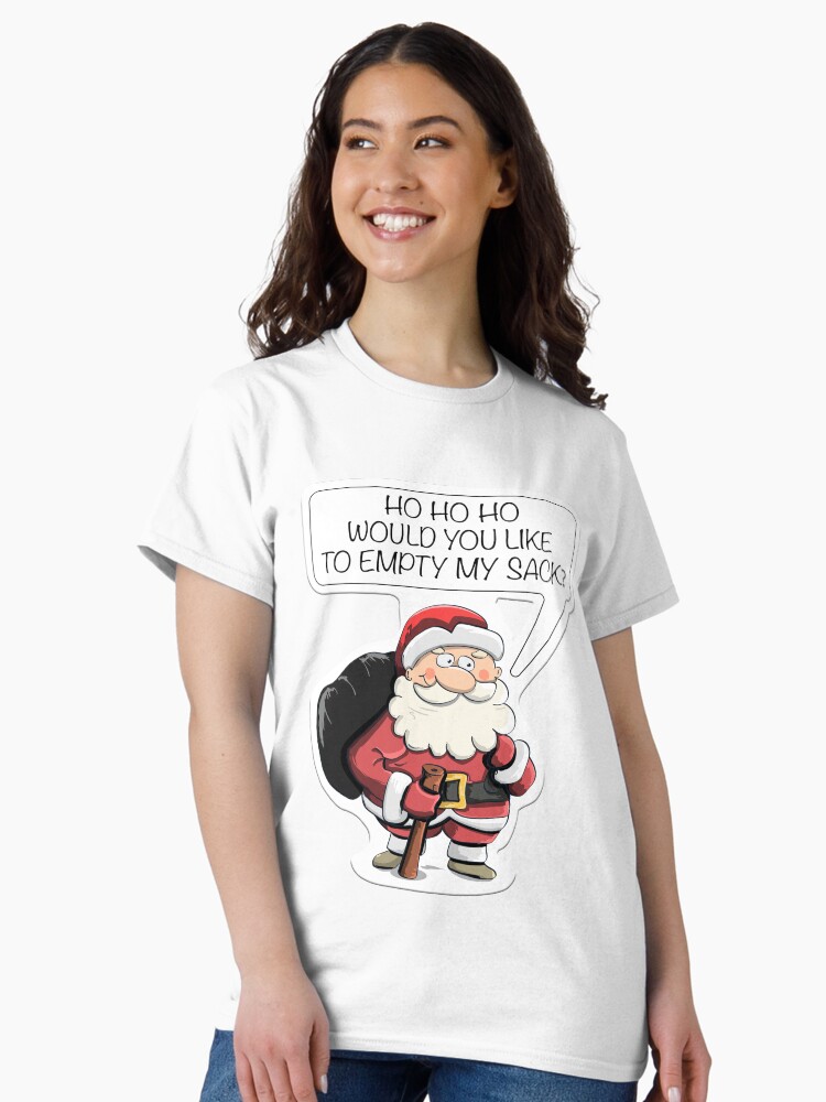 Thumbnail 1 of 7, Classic T-Shirt, Empty Santa's Sack designed and sold by NBHannah.