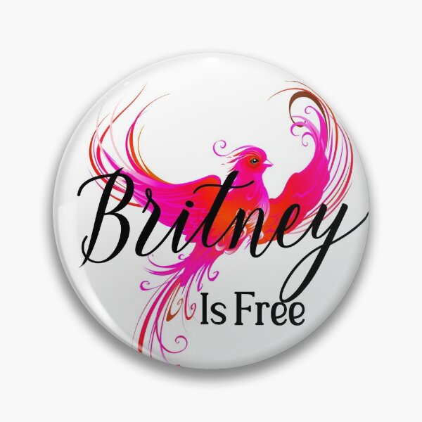 Item preview, Britney Is Free Pink Phoenix (In Black Lettering) designed and sold by Wheeler-Styl3.