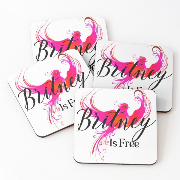 Item preview, Britney Is Free Pink Phoenix (In Black Lettering) designed and sold by Wheeler-Styl3.