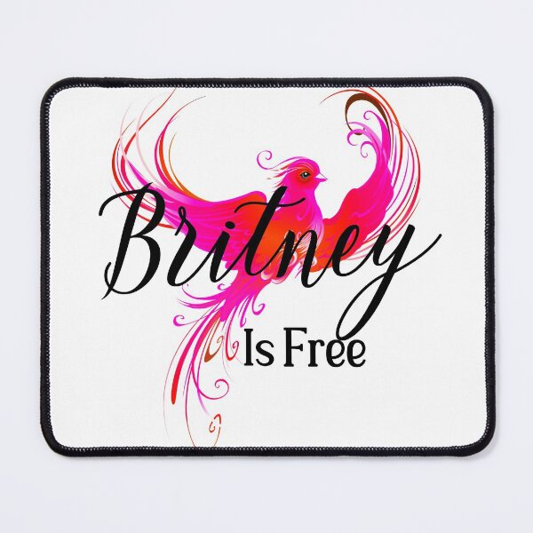 Item preview, Britney Is Free Pink Phoenix (In Black Lettering) designed and sold by Wheeler-Styl3.