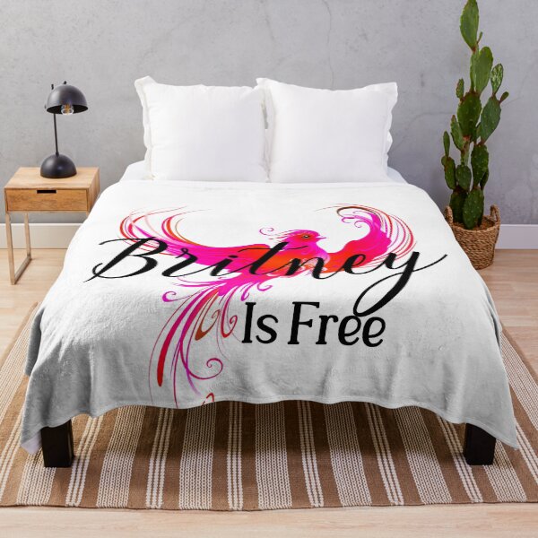 Item preview, Britney Is Free Pink Phoenix (In Black Lettering) designed and sold by Wheeler-Styl3.