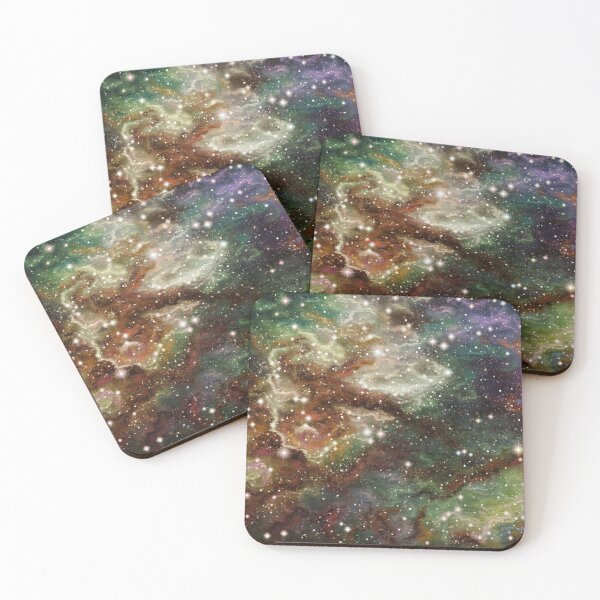 Item preview, Colorful Galaxy and Nebula with stardust, beautiful space art designed and sold by TalesOfScience.