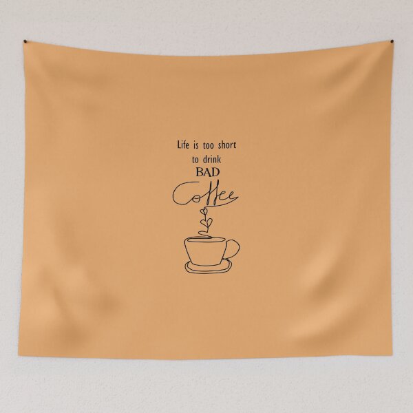 Item preview, lifes too short to drink bad coffee - Coffee lovers designed and sold by YourSpace8.