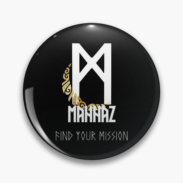 Item preview, Elder Futhark "MANNAZ" Rune designed and sold by LilysGoodies.