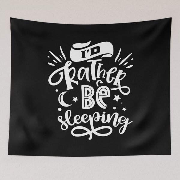 Item preview, I'd rather be sleeping designed and sold by pnkpopcorn.