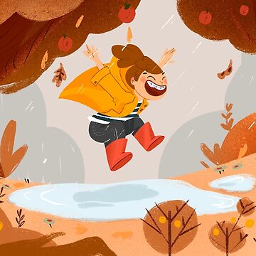 Artwork thumbnail, Jumping in the Rain by Sandramartins