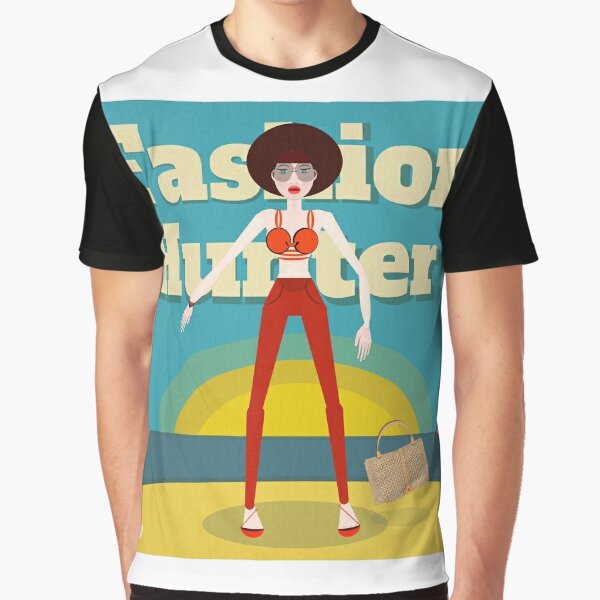 Cazador de moda (3) Camiseta gráfica