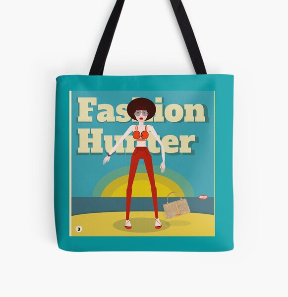 Cazador de moda (3) Bolsa estampada de tela