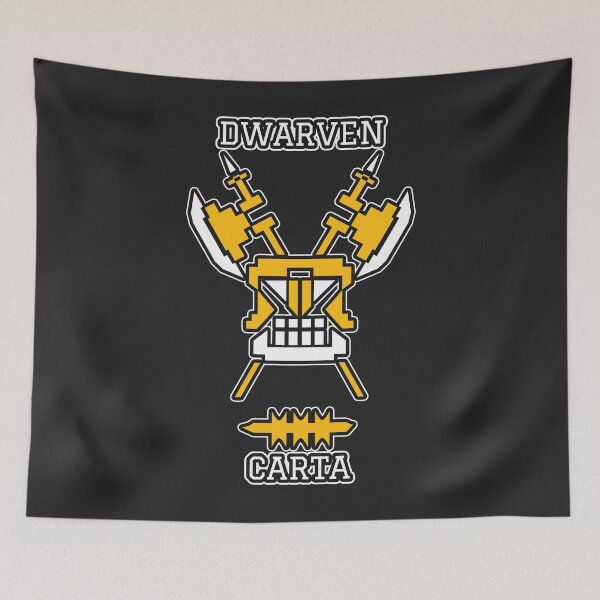 Item preview, Dwarven Carta Varsity - Dragon Age Art designed and sold by Yannick Toney.