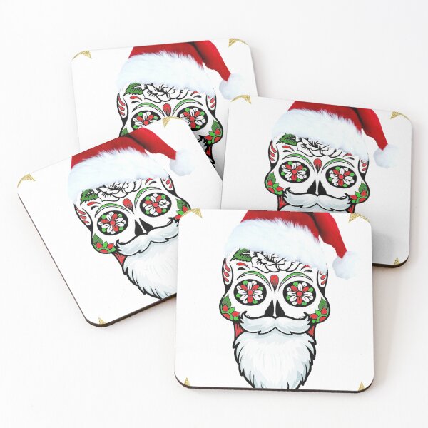 Item preview, Christmas Skull Santa designed and sold by Zayncollections.