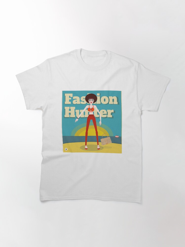 Thumbnail 2 of 7, Classic T-Shirt, Fashion Hunter (3) designed and sold by Arema Arega.