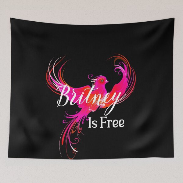 Item preview, Britney Is Free Pink Phoenix (In White Lettering) designed and sold by Wheeler-Styl3.