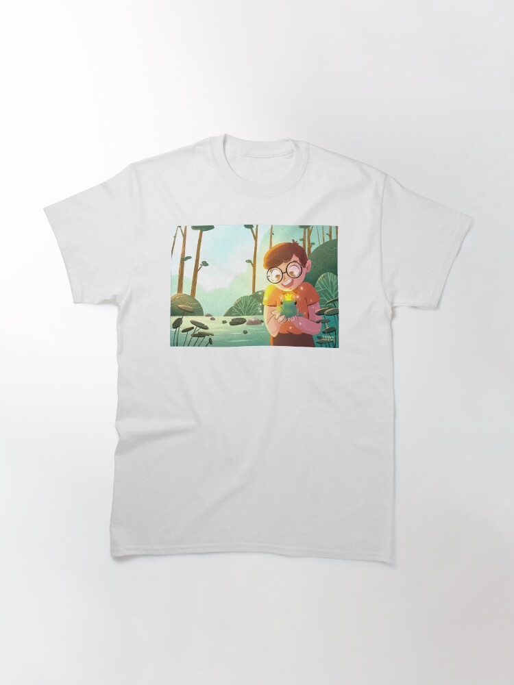 Thumbnail 2 of 7, Classic T-Shirt, King Frog designed and sold by Sandramartins.