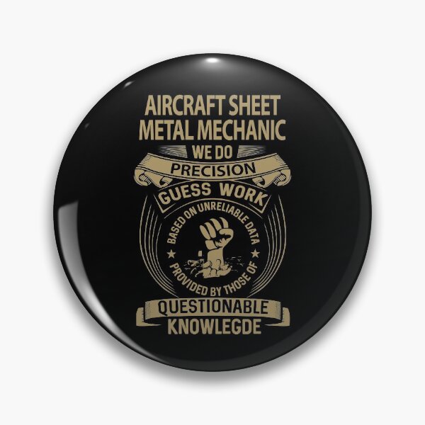 Item preview, Aircraft Sheet Metal Mechanic T Shirt - We Do Precision Job Gift Item Tee designed and sold by paneczkopat.