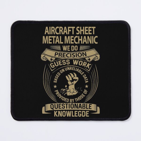 Item preview, Aircraft Sheet Metal Mechanic T Shirt - We Do Precision Job Gift Item Tee designed and sold by paneczkopat.
