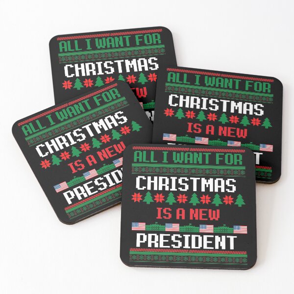 Item preview, All I Want For Christmas Is A New President designed and sold by GrlDad.