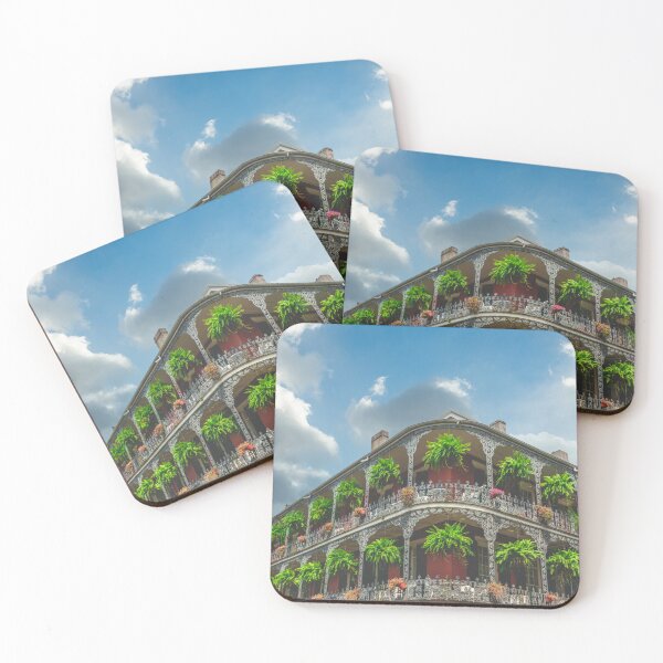 Item preview, French Quarter Ferns | New Orleans, Louisiana | Photography Print designed and sold by admkng.
