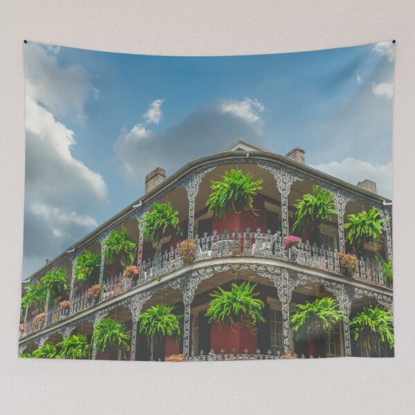 Item preview, French Quarter Ferns | New Orleans, Louisiana | Photography Print designed and sold by admkng.