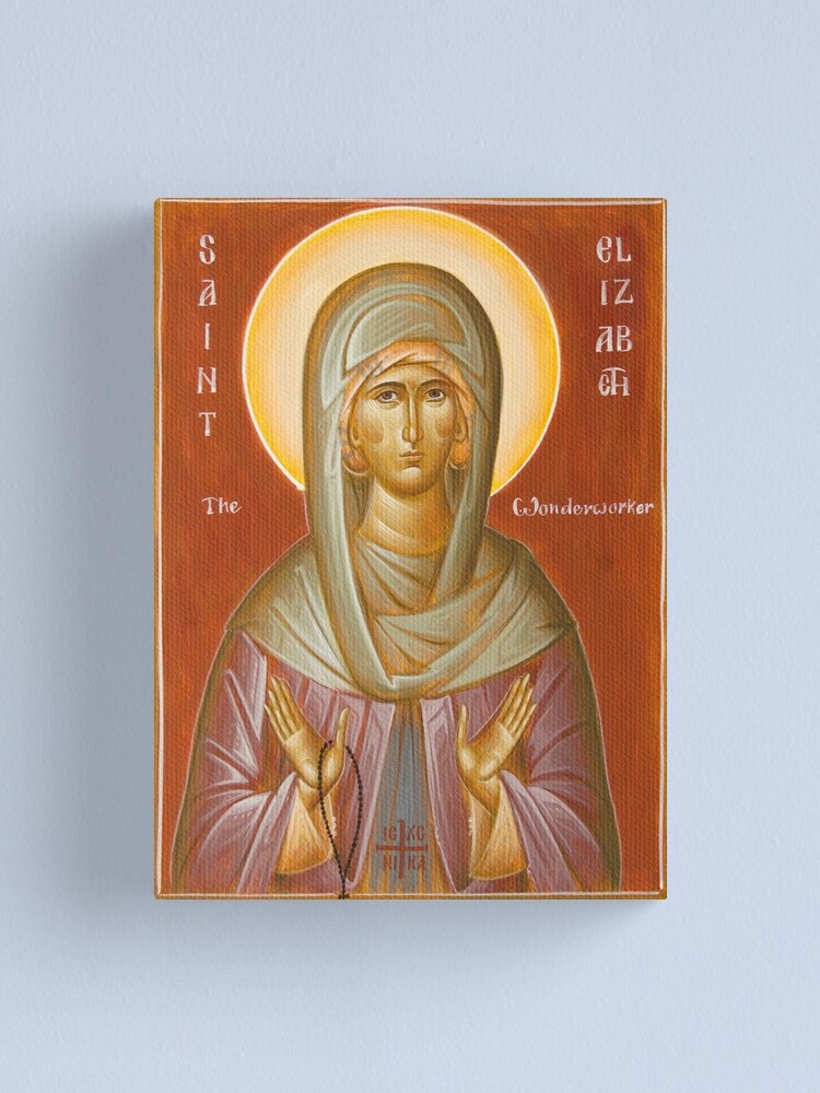 Alternate view of St Elizabeth the Wonderworker Canvas Print