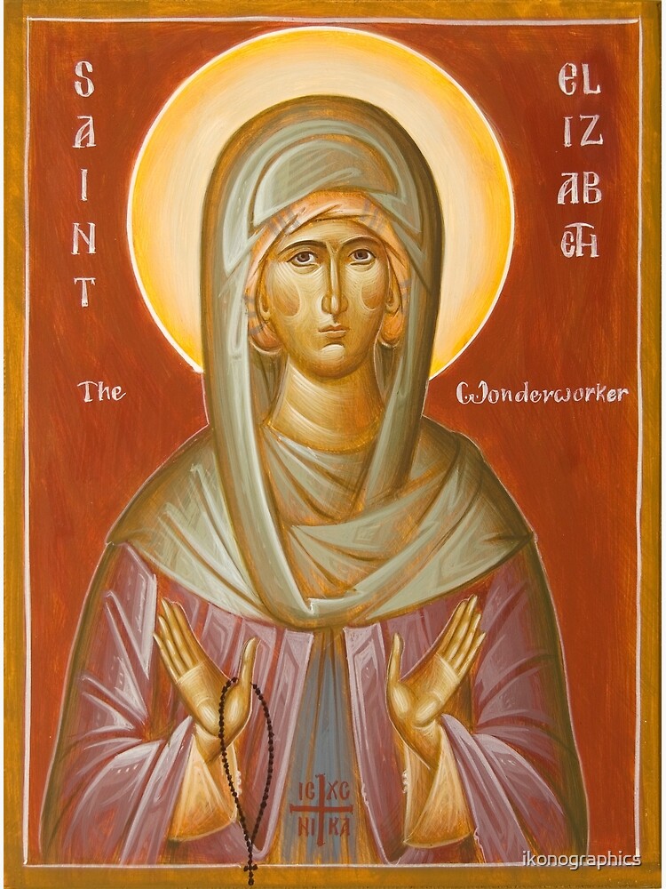 St Elizabeth the Wonderworker by ikonographics