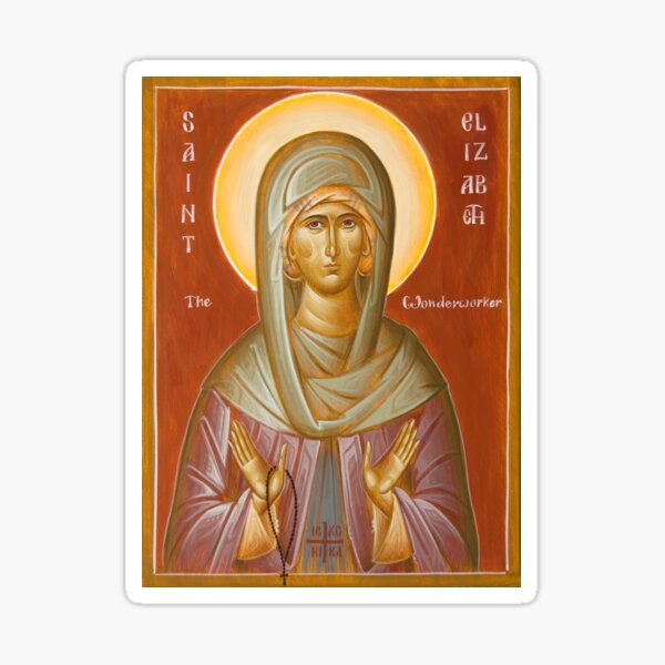 Item preview, St Elizabeth the Wonderworker designed and sold by ikonographics.
