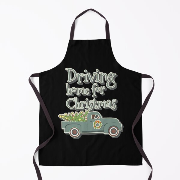 Item preview, Cute Pastel Driving Home For Christmas Truck And Xmas Tree Slogan designed and sold by TrulyEpoque.