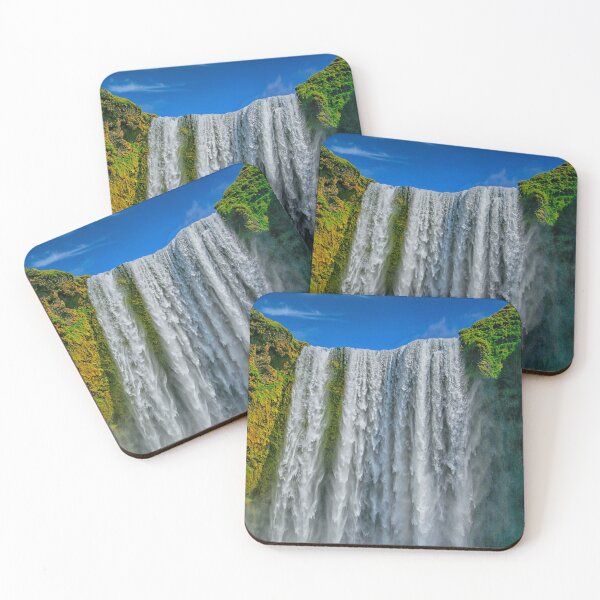 Item preview, Skogafoss waterfall Iceland designed and sold by Photopat.