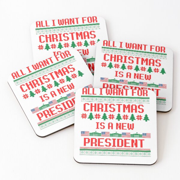 Item preview, All I Want For Christmas Is A New President designed and sold by GrlDad.
