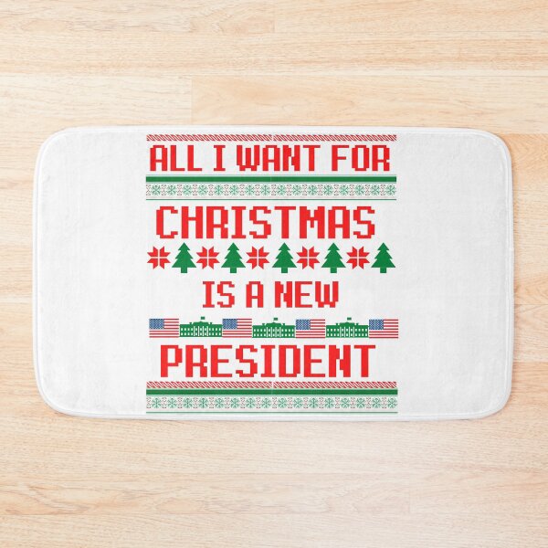 Item preview, All I Want For Christmas Is A New President designed and sold by GrlDad.