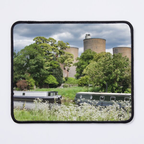 Item preview,  #241 Ratcliffe on Soar Redhill Marina and the Power Station. designed and sold by phutball.