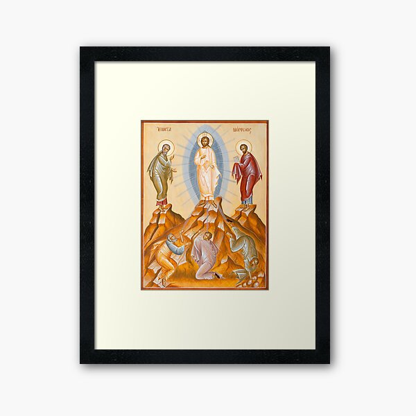 Vista previa del artículo con la obra «La Transfiguración de Cristo», diseñado y vendido por ikonographics.