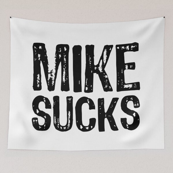 Artikelvorschau, Mike saugt entworfen und verkauft von The "I Love Everything" Shop.