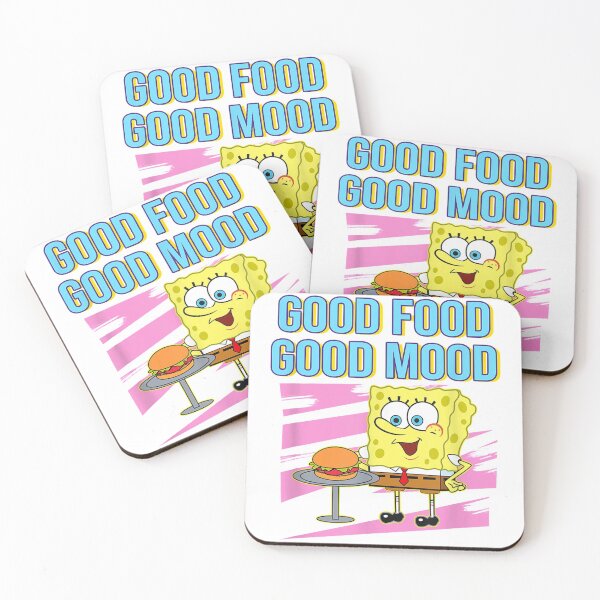 Item preview, SpongeBob Good Food Good Mood designed and sold by madelenema4u.