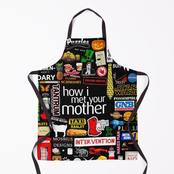 Item preview, Cómo conocí a tu madre Collage Iconográfico - Infografía designed and sold by Della97.